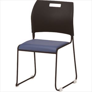 ■TOKIO スタッキングチェア ブルー NSCB50LBL(3380269)[送料別途見積り][法人・事業所限定][外直送]