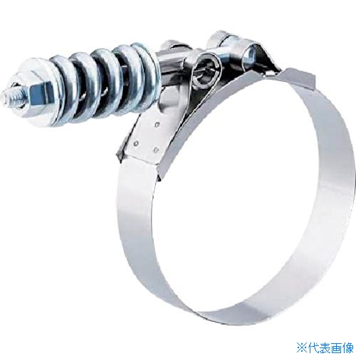 ■BREEZE Tボルトホースクランプ コンスタントテンション 19mmタイプ(SUS301) B92240413(3416155)