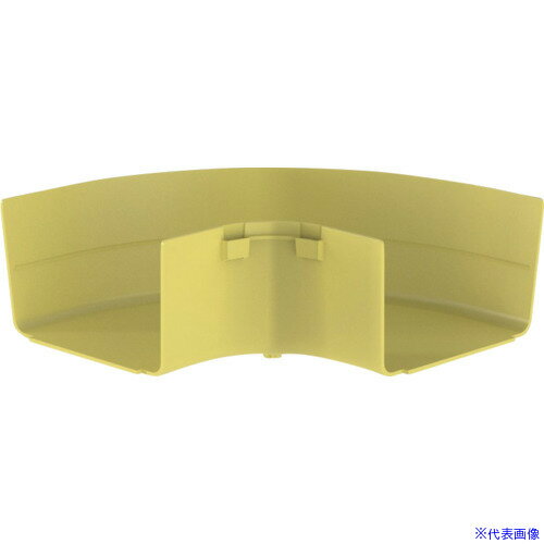 ■PANDUIT FiberRunner90度ベンド 黄 FRRA6X4LYL FRRA6X4LYL(3418275)×10[送料別途お見積り][法人限定][..