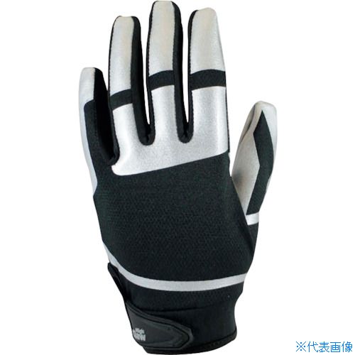 オレンジブック トラスコ中山　TRUSCOTryAnt 人工皮革手袋 HC-150 ハイクロウ ブラック LL 〔品番:HC150BKLL〕[ 注番:3419831]特長●アメフト用グローブ、シリコンゴムの抜群のグリップ力があります。用途●...