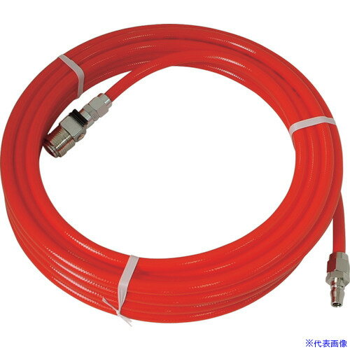 ■チヨダ ブレードホースカップリングセット MFX付レッド 8×12 5m BH85MFX(3420054)[送料別途お見積り][法人限定][掲外取寄]