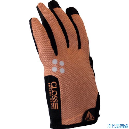 オレンジブック トラスコ中山　TRUSCOTryAnt 人工皮革手袋 716 3D GLOSS PU シャンパンゴールド M 〔品番:716CGM〕[ 注番:3421336]特長●枝豆縫製と3D縫製で、手と手袋がズレないです。用途●建築作業...