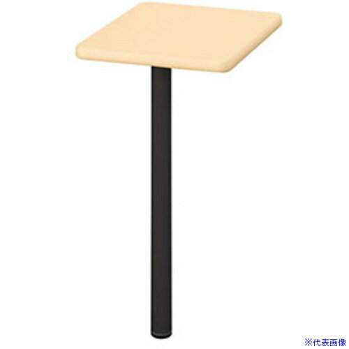 ■NAIKI サイドテーブル XEHH型/天板:シルクウッド/脚:ブラック/W408×D498×H720 XEHH045STBS(3421565)[送料別途お見積り][法人限定][外直送]