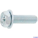 ■SUNCO 組込みねじ (+)アプセットP=1(鉄(または標準)・三価ホワイト) M4×8(170本入) 100001010040008003170P(343...