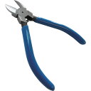■フジ矢 プラスチックニッパ(ラウンド刃・バネ付)125mm FPN125RS(3444872)