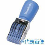 ■シヤチハタ 回転ゴム印 欧文6連6号 ゴシック体 CF66G(3445689)