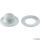 ■TRUSCO 両面ハトメ ポリカーボネート白 12mm 15組入 (ブリスターパック入) PTHPJW12(3448449)