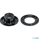 ■TRUSCO 両面ハトメ ポリカーボネート黒 12mm 15組入 (ブリスターパック入) PTHPJB12(3448450)