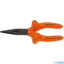 ■FACOM 絶縁工具 ロングハーフラウンドノーズプライヤ 170mm 193.16AVSE(3449646)