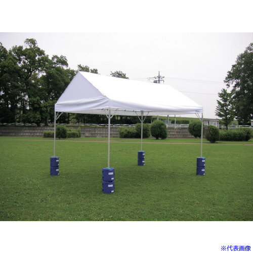 ■ゴトー 集会用テント ニューパイプZ 1.5間x2間 天幕白 NZ152(3466310)[法人限定][直送元]