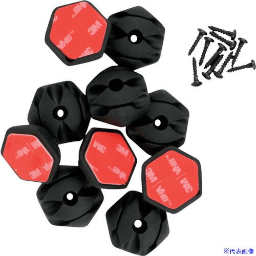 ■KLEIN ケーブルマウントクリップ 3スロット 450410(3483141)