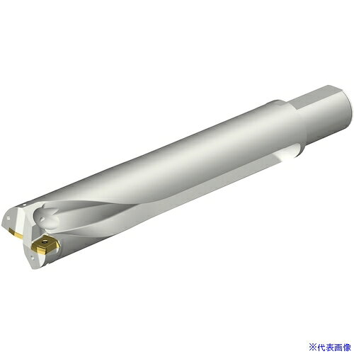 オレンジブック トラスコ中山　TRUSCOSANDVIK コロドリルDS20刃先交換式ドリル(465) 〔品番:DS20D6500L5005〕[ 注番:3515678]特長●ダブルステップテクノロジーによりスムーズな食いつきで加工が開始されます。●独自のフルート設計でスパイラル＋直線フルートを採用しています。●フルート断面形状は台形断面の中心刃と外周刃フルートで異なった形状をしています。●チップ設計：中心刃・外周刃とも4コーナー使用できます。●ダブルクーラントホール：クーラント穴をトップに配置しているため、切屑排出を高めます。用途●穴あけ用。仕様●切削径DC(mm)：65●使用可能長さLU(mm)：326.5891●機械側接続径DCONMS(mm)：50●適合インサート：DS20-07・・・P、DS20-07・・・C仕様2●4つの穴あけ加工において信頼性、安定性、卓越した加工能力を実現する刃先交換式ドリル●円筒平取り付きシャンク●内部給油式●ミリバージョン材質/仕上セット内容/付属品注意原産国（名称）スウェーデンJANコード本体質量6.027kgオレンジブック トラスコ中山　TRUSCOSANDVIK コロドリルDS20刃先交換式ドリル(465) 〔品番:DS20D6500L5005〕[注番:3515678][本体質量：6.027kg]《包装時基本サイズ：465×105×105》〔包装時質量：6kg〕分類》切削工具》旋削・フライス加工工具》刃先交換式ドリル☆納期情報：メーカー取り寄品（弊社より発送）