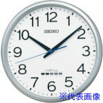 ■SEIKO 電波掛時計 セイコーネクスタイム ZS254S 銀色メタ...(3)