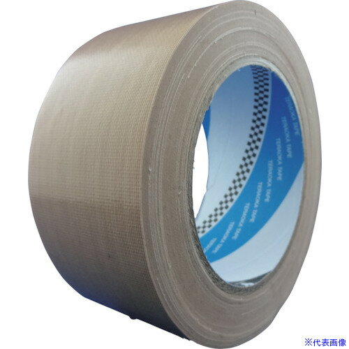 ■TERAOKA 包装用布テープ NO.159 60mmX25M 159C60X25(3541863)×30[送料別途お見積り][法人限定][外直送]