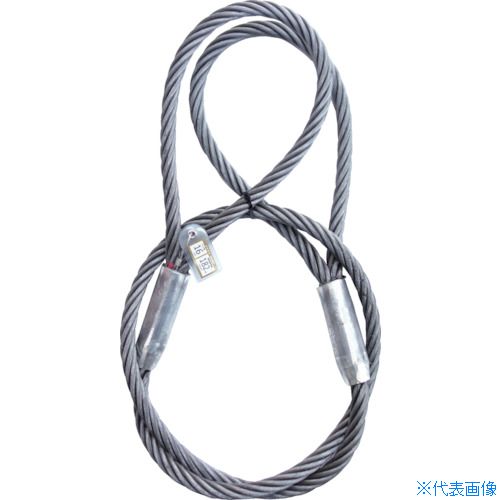 オレンジブック トラスコ中山　TRUSCODAIKO 高強度6×37 かがやき 16mm 1.5m 〔品番:KG1615〕[ 注番:3546008]特長●6×37の特別設計で、IWRC6×Fi(29)以上の強度を持ちながら柔軟性も確保しています。●鋼心ワイヤロープと比較して約20％軽量化できます。●テーパータイプのクランプ管を採用し、加工部にヒゲがなく安全に作業いただけます。●ヒヤリハット対策にロープ径と使用荷重を明記した安全タグ付きです。用途●一般玉掛け作業、重量物吊り用。仕様●安全使用荷重2本垂直吊り(t)：6.16●全長(m)：1.5●スリング径(mm)：16●タイプ：両端圧縮止め●アイ部幅(mm)：140●アイ部長さ(mm)：280●基本使用荷重(t)：3.08●最大使用荷重(t)：3.08仕様2●2本垂直：6.16t●2本吊り60°：5.32t材質/仕上●ワイヤ：炭素鋼●芯：繊維芯●スリーブ：アルミ合金セット内容/付属品注意●ロープ径20ミリ〜40ミリは、別途ご相談ください。原産国（名称）日本JANコード4580769410372本体質量2.22kgオレンジブック トラスコ中山　TRUSCODAIKO 高強度6×37 かがやき 16mm 1.5m 〔品番:KG1615〕[注番:3546008][本体質量：2.22kg]《包装時基本サイズ：50×500×400》〔包装時質量：2kg〕分類》荷役用品》吊りクランプ・スリング・荷締機》ワイヤロープスリング☆納期情報：仕入れ先通常在庫品 (欠品の場合有り)