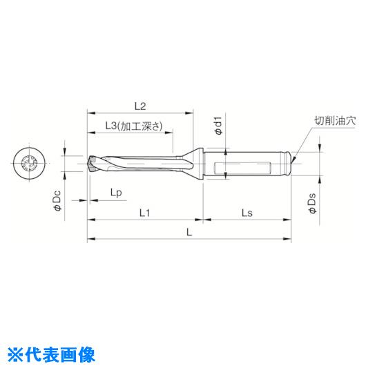■京セラ マジックドリル用ホルダ SF-DRC 加工深さ5×DC SF16DRC135M5(3576949)[送料別途お見積り][法人限定][掲外取寄]