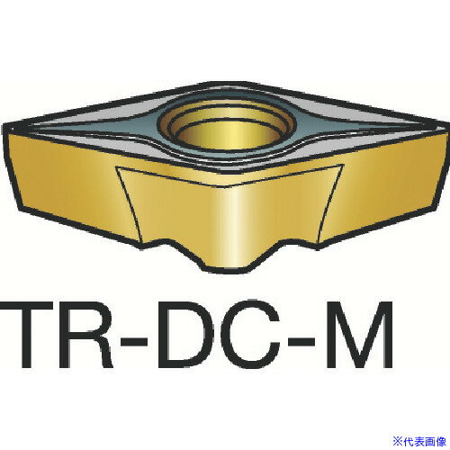 Rakuten - ■SANDVIK コロターンTR 旋削用ポジ・チップ(310) 1125 TRDC1312M(1125)(3585212)×10[送料別途お見積り][法人限定][掲外取寄]