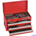 ■TONE 整備用工具セット ツールセット 差込角12.7mm 53点セット マットブラック TSH4509BK(3596737)