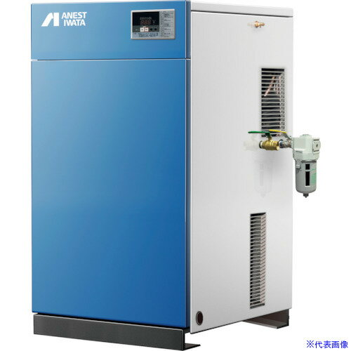 ■アネスト岩田 オイルフリースクロールコンプレッサ 1.5kW Primeモデル 50Hz SLP15EFPDM5(3598285)[法人限定][外直送元]