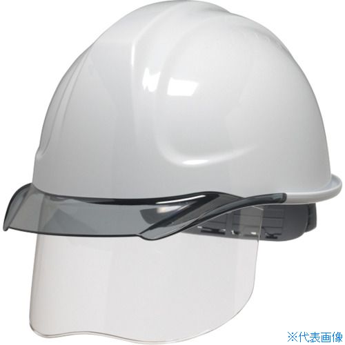 オレンジブック トラスコ中山　TRUSCODIC SYA−CSエアロメッシュ 白/スモーク SF内装 KP付 〔品番:SYACSSFEMKPWS〕[ 注番:3610622]特長●発泡スチロールに変わり樹脂製の衝撃吸収ライナーを採用しました。●ヘルメット内部に空間が広がり、衝撃吸収性能はそのままに格段に通気性が向上しました。●発泡ライナー装着時と比べ温度差-8℃を実現しました。●柔らかくかぶり心地の良いテープ内装です。用途●飛来・落下物・墜落時保護用・電気用。仕様●帽体色：ホワイト●バイザー色：スモーク●シールド色：クリア●頭囲(cm)：55.5〜60●衝撃吸収ライナー有無：あり●墜落時保護用：〇●通気孔有無：なし●タイプ：テープ内装仕様2●樹脂製衝撃吸収ライナー「エアロメッシュ」装着●国家検定合格品材質/仕上●帽体：ABS樹脂●バイザー・シールド面：ポリカーボネート（PC）セット内容/付属品注意原産国（名称）日本JANコード4580118333246本体質量485gオレンジブック トラスコ中山　TRUSCODIC SYA−CSエアロメッシュ 白/スモーク SF内装 KP付 〔品番:SYACSSFEMKPWS〕[注番:3610622][本体質量：485g]《包装時基本サイズ：283×224×148》〔包装時質量：485g〕分類》保護具》ヘルメット・軽作業帽》シールド付ヘルメット☆納期情報：仕入れ先通常在庫品 (欠品の場合有り)