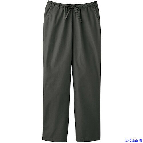 ■FOLK メンズストレートパンツ チャコールグレー M 5018SC26M(3614935)[送料別途お見積り][法人限定][掲外取寄]