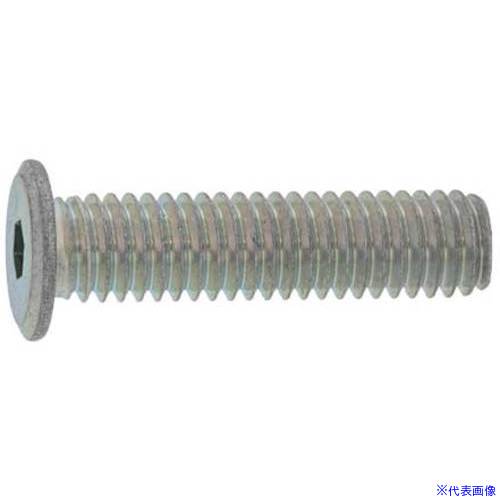 ■SUNCO 三価ブラック鉄六角穴スリムヘッド小ネジ 6×30 (20本入) 0000A600006003000420P(3615681)[送料..