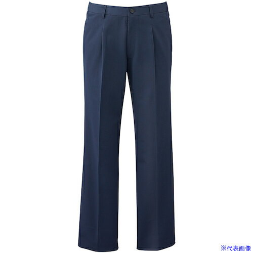 ■FOLK 男子パンツ ネイビー BL 5010CR7BL(3617788)[送料別途お見積り][法人限定][掲外取寄]