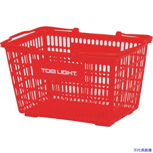 ■トーエイライト トレーナーカゴ(赤) B2889(3621400)[送料別途お見積り][法人限定][外直送]