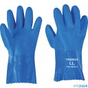 ■TRUSCO 耐油ビニール手袋1.2mm厚 LLサイズ 1双入 TGL255LL(3623063)
