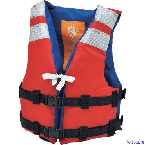 オレンジブック トラスコ中山　TRUSCOトーエイライト ライフジャケットTK210R ジュニアサイズ 〔品番:B2424R〕[ 注番:3629275]特長●全ての小型船舶で利用可能です。仕様●色：赤仕様2●子供用(体重25〜40kg)●浮...