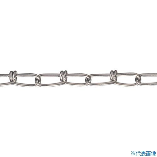 オレンジブック トラスコ中山　TRUSCOTRUSCO ステンレスビクターチェーン1.6パイ×2M 〔品番:TSV16SUS2M〕[ 注番:3631492]特長●ステンレス製でさびにくく、耐久性に優れます。●複雑な曲げ形状により溶接なしで安定した強度が得られるチェーンです。仕様●全長(m)：2●線径d(mm)：1.6●内長P(mm)：22.8●内幅W(mm)：4.5●使用荷重(kN)：0.15仕様2●2Mのカットチェーンです。材質/仕上●ステンレス(SUS304)セット内容/付属品注意原産国（名称）日本JANコード4550414086177本体質量108gオレンジブック トラスコ中山　TRUSCOTRUSCO ステンレスビクターチェーン1.6パイ×2M 〔品番:TSV16SUS2M〕[注番:3631492][本体質量：108g]《包装時基本サイズ：105×80×20》〔包装時質量：118g〕分類》金物・建築資材》建築金物》チェーン☆納期情報：仕入れ先通常在庫品 (欠品の場合有り)