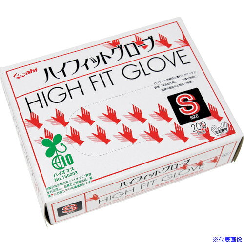 オレンジブック トラスコ中山　TRUSCOAsahi バイオマス ポリエチレン手袋 ハイフィットグローブ箱入S(200枚入) 〔品番:11324〕[ 注番:3637209]特長●調理・食品加工用途に開発された手袋です。●日本調理用手袋協会の自主基準に適合しています。●左右兼用タイプで経済です。用途●調理・食品加工に。●介護に。●清掃に。●一般作業に。仕様●色：ナチュラル●サイズ：S●全長(cm)：25●手のひら周り(cm)：26.5●中指長さ(cm)：6.9●厚さ(mm)：0.035●粉(あり・なし)：なし●すべり止め：なし●エンボス加工：内エンボス●食品衛生法：適合●左右の区別：左右兼用仕様2材質/仕上●LDPE(低密度ポリエチレン)●バイオマス原料●TPE(熱可塑性エラストマー)セット内容/付属品●なし注意●この製品は未滅菌ですので必要に応じて消毒してください。●無理な装着や必要以上に力を掛けますと破損する恐れがあります。●体質により発疹・痒み・かぶれ等の異常を感じた場合は、直ちに使用をお止めください。●薬品・溶剤によっては使用できない場合があります（使用前にご確認ください）。●この製品は使い捨てですので再使用はお控えください。原産国（名称）中国JANコード4990798843728本体質量360gオレンジブック トラスコ中山　TRUSCOAsahi バイオマス ポリエチレン手袋 ハイフィットグローブ箱入S(200枚入) 〔品番:11324〕[注番:3637209][本体質量：360g]分類》保護具》作業手袋》使い捨て手袋☆納期情報：メーカー取り寄品（弊社より発送）