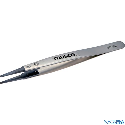 オレンジブック トラスコ中山　TRUSCOTRUSCO ESDチップピンセット 先丸型 先端幅2mm 〔品番:EPR2〕[ 注番:3637941]特長●チップ交換型のピンセットです。●ESD対策仕様商品です。用途●静電気の帯電にデリケートな電子機器や電子部品を扱う現場に最適なピンセット。仕様●全長(mm)：127●幅(mm)：10●先端形状：先丸型●先端幅(mm)：R2●適合チップ：EP-R2S●先端厚さ(mm)：0.5仕様2●ESD管理値：Rg＜1×10［［の8乗］］Ω材質/仕上●チップ：ポリフェニレンサルファイド（PPS）●本体：ステンレス（SUS302）セット内容/付属品注意●提供不可：chemSHERPA、SDS、ミルシート原産国（名称）中国JANコード4550414129065本体質量17gオレンジブック トラスコ中山　TRUSCOTRUSCO ESDチップピンセット 先丸型 先端幅2mm 〔品番:EPR2〕[注番:3637941][本体質量：17g]《包装時基本サイズ：42×185×15》〔包装時質量：25g〕分類》手作業工具》プライヤー・ニッパー・ピンセット》ピンセット☆納期情報：仕入れ先通常在庫品 (欠品の場合有り)