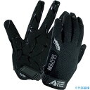 ■TryAnt 718枝豆メカニックグローブ マジック ブラック(L) 718BKL(3646625)(4)