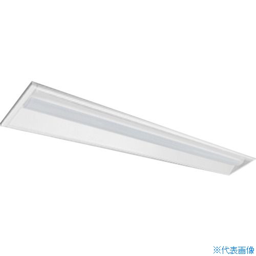 ■HotaluX ホタルック残光機能付LED一体型ベース照明Nu下面開放形220幅昼白色4000lm MEB410340N5SGN8(3646708)[送料別途お見積り][法人限定]
