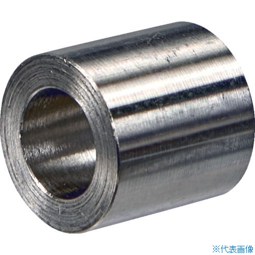 ■TRUSCO 薄肉スペーサー 無電解ニッケル 内径12 外径15 厚み10 NITM121510(3663254)