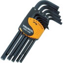 ■TRUSCO 六角棒レンチセット 標準タイプ 12本組 TRR12S(3669319)