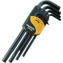 ■TRUSCO 六角棒レンチセット 標準タイプ 9本組 TRR9S(3669327)