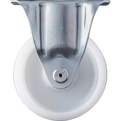 ■ハンマー 固定式ナイロン車輪 125mm 420SRN125(3671518)
