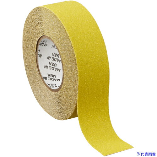 ■IWATA 屋内用ラインテープ ラインプロ すべり止め(黄)100×18M LPU218-3(3680713)[法人限定][外直送元]
