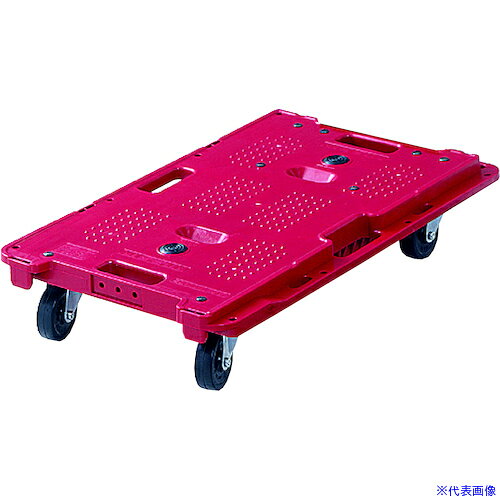 ■OKAMURA ミニキャリア67 T−313Nレッド 1X252PGF18(3681081)[法人限定][外直送元]