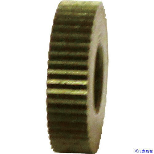 ■SUPER 切削ローレット駒(小径アヤ目用)ピッチ:0.4 外径A:9.5 KNCD0904(3683893)
