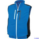 ■XEBEC 空調服制電ベスト XE98028−40−5L ブルー XE98028405L(3690363)
