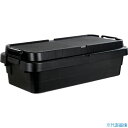 ■TRUSCO トランクカーゴ フラット天板仕様 浅型 40L 黒 BLKCFL70(3695137)