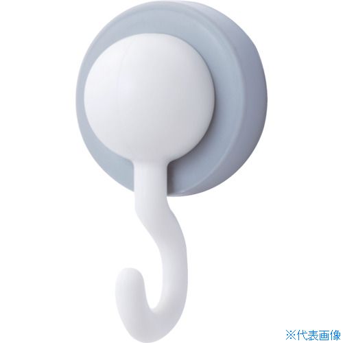 ■MAGEVER シリコンマグネット jフック ホワイト 強力マグネットフック ネオジム磁石 10184HOOKJW(3698511)