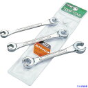 ■TONE フレアナットレンチ 全長155、160、165mm 3点セット M263(3698696)