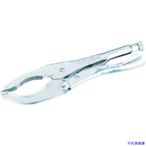 ■KTC グリッププライヤー ロッキングプライヤ大型曲線あご 全長265mm 12LC(3730069)(4)