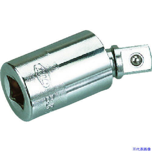 オレンジブック トラスコ中山　TRUSCOKTC 9.5sq.フレックスボールジョイント 〔品番:BJF20〕[ 注番:3732843]特長●12角ボールジョイント方式により、全周44°のスムーズな回転を実現しました。●作業角度を変えて回転を伝えるので、狭い所のボルト・ナットの締め付け、緩め作業に便利です。用途●汎用工具仕様●差込角(mm)：9.5●差込角凹(mm)：9.5●差込角凸(mm)：9.5●全長(mm)：50仕様2材質/仕上●特殊工具鋼セット内容/付属品注意●ジョイント部は衝撃やこじれに弱いため、力の入れ過ぎに注意してください。原産国（名称）日本JANコード4989433603124本体質量86gオレンジブック トラスコ中山　TRUSCOKTC 9.5sq.フレックスボールジョイント 〔品番:BJF20〕[注番:3732843][本体質量：86g]《包装時基本サイズ：89×53×22》〔包装時質量：84g〕分類》手作業工具》ソケットレンチ》ユニバーサルジョイント☆納期情報：仕入れ先通常在庫品 (欠品の場合有り)