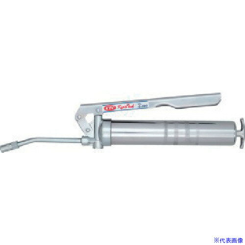 ■KTC グリースガン(手詰め専用) 1回吐出量0.7cc ノズル長190mm 油槽径63mm G500(3734463)