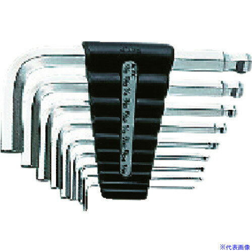■KTC ハイグレードボールポイントL形スタンダード六角棒レンチセット[9本組] HLD2009B(3735036)(4.0)